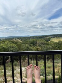 View from the balcony