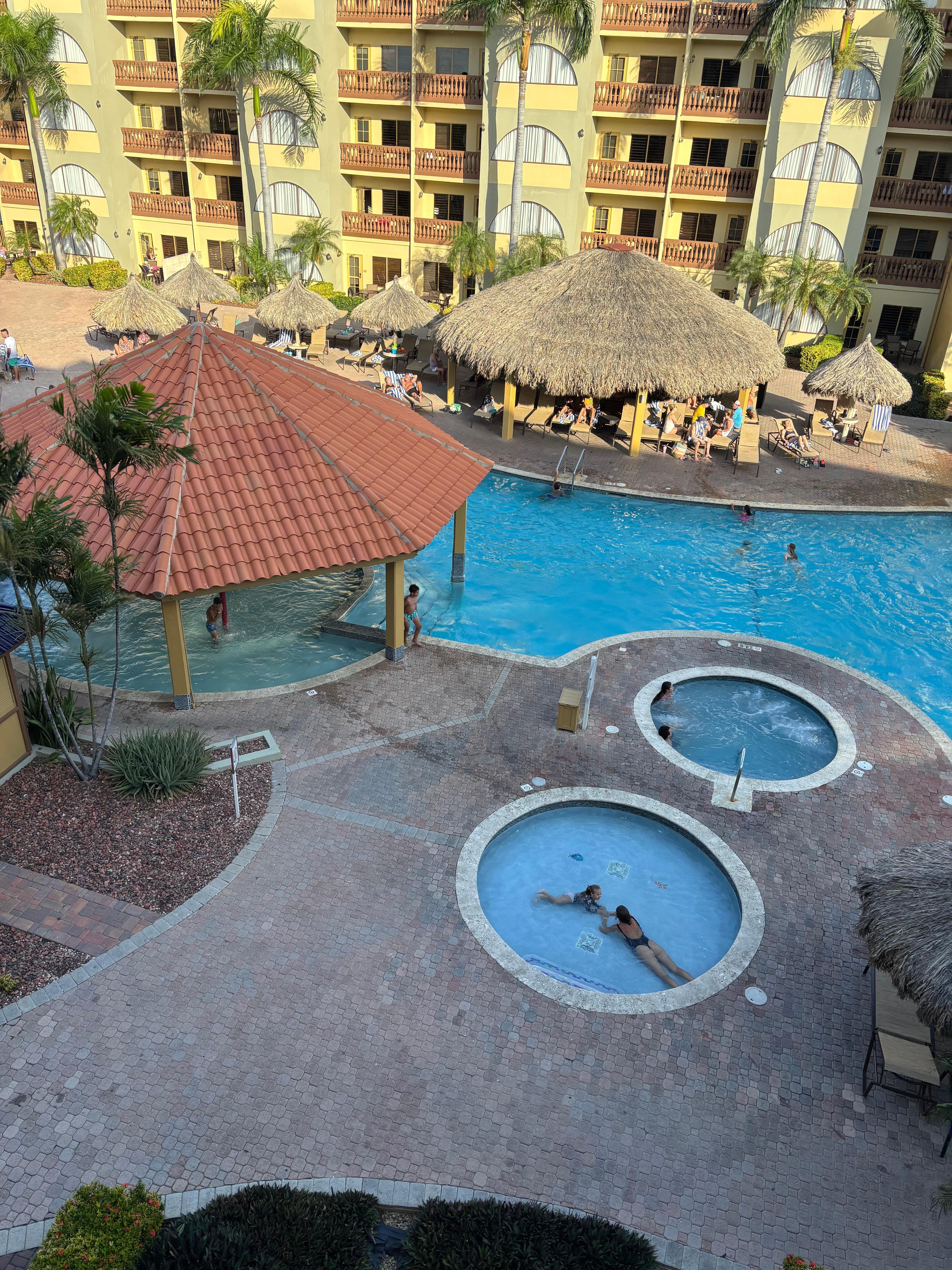 View from my room. Quiet and beautiful 