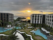 美しい夕焼けが見れます