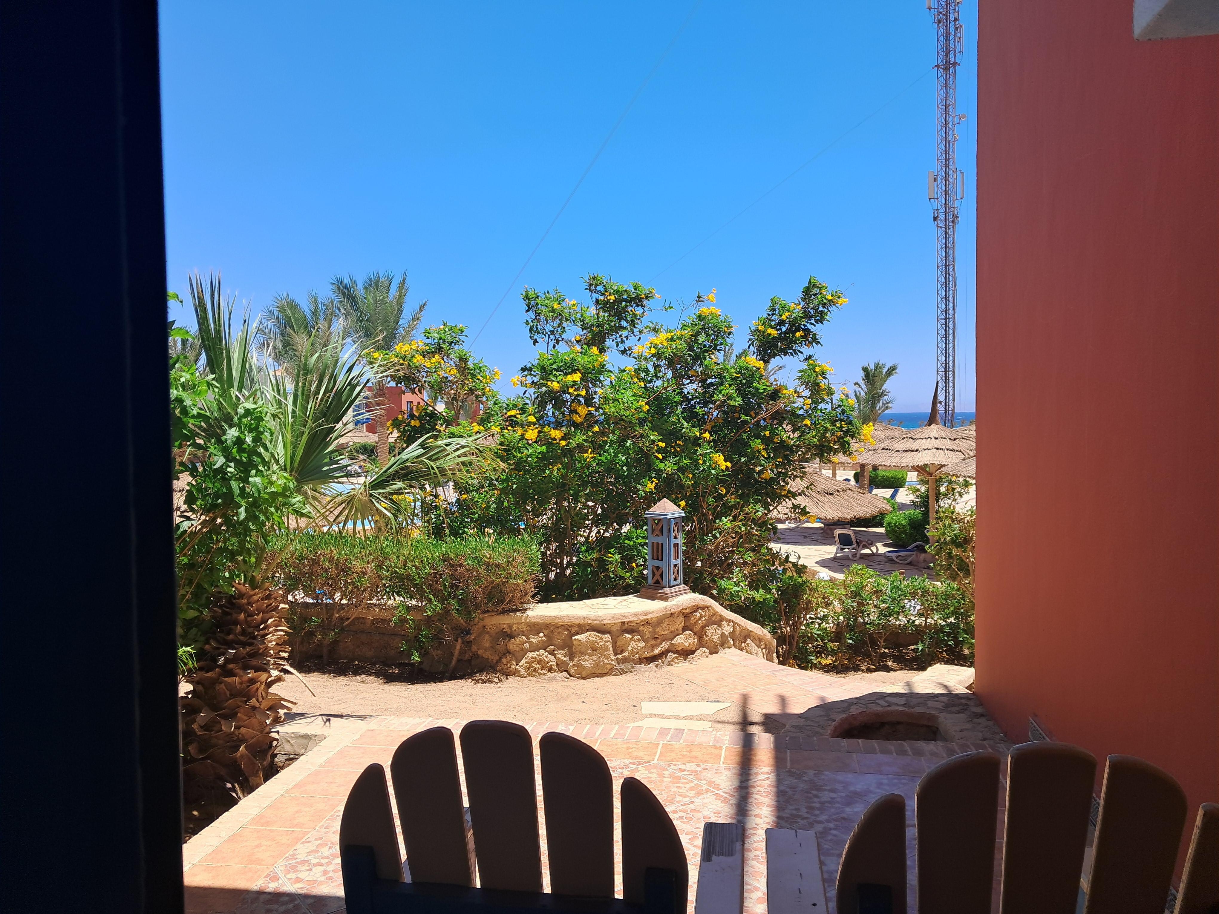 My sea view room