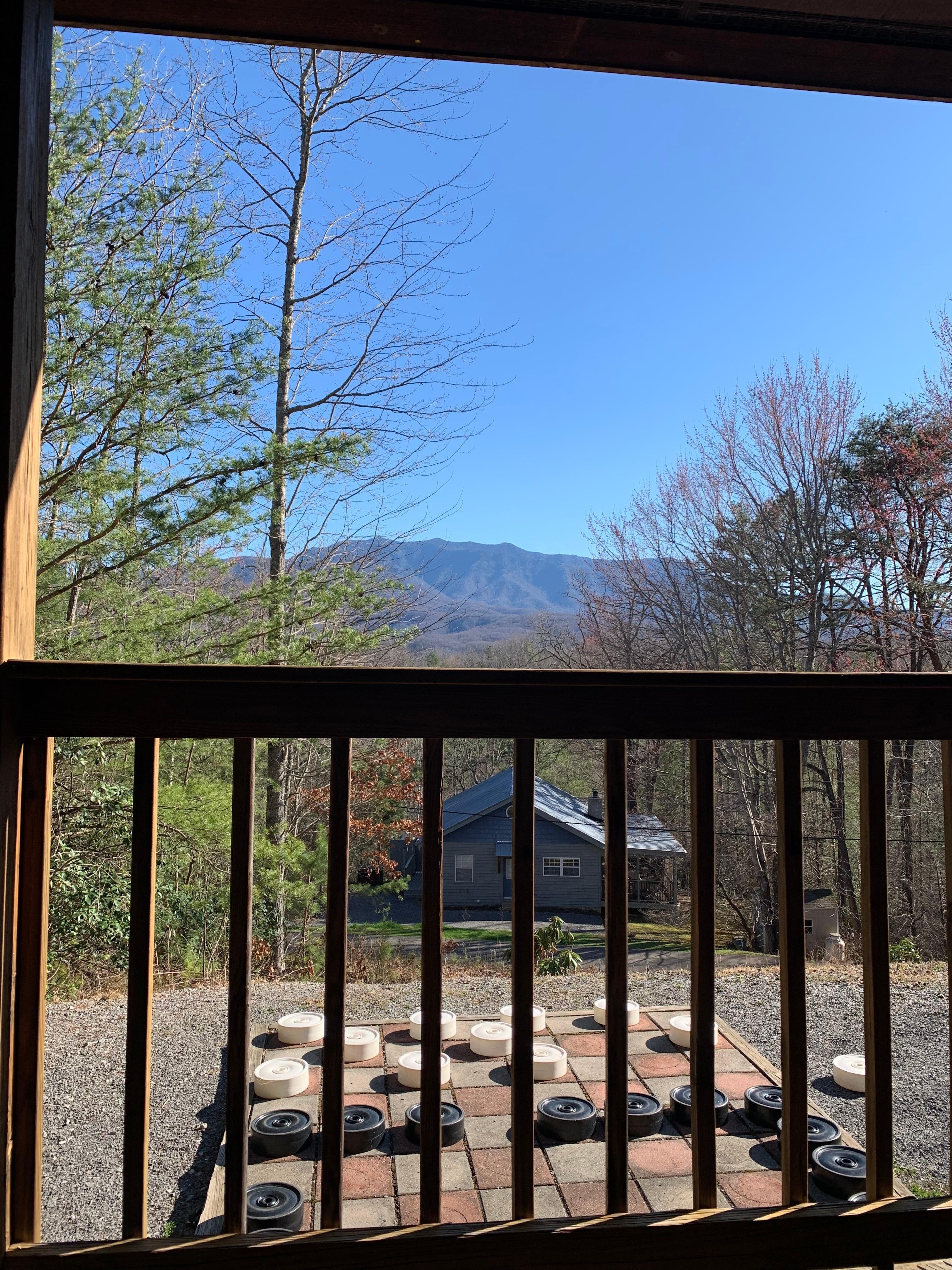 View from the porch. 