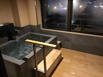 Actual hot tub