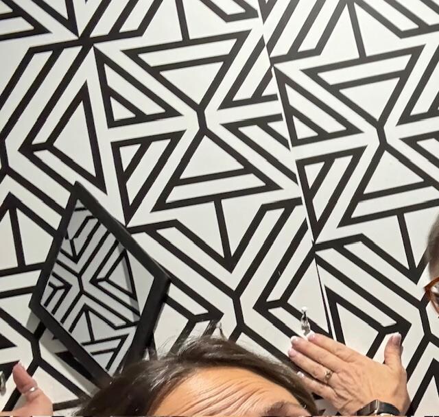 Nails and screws just randomly sticking out of the walls.