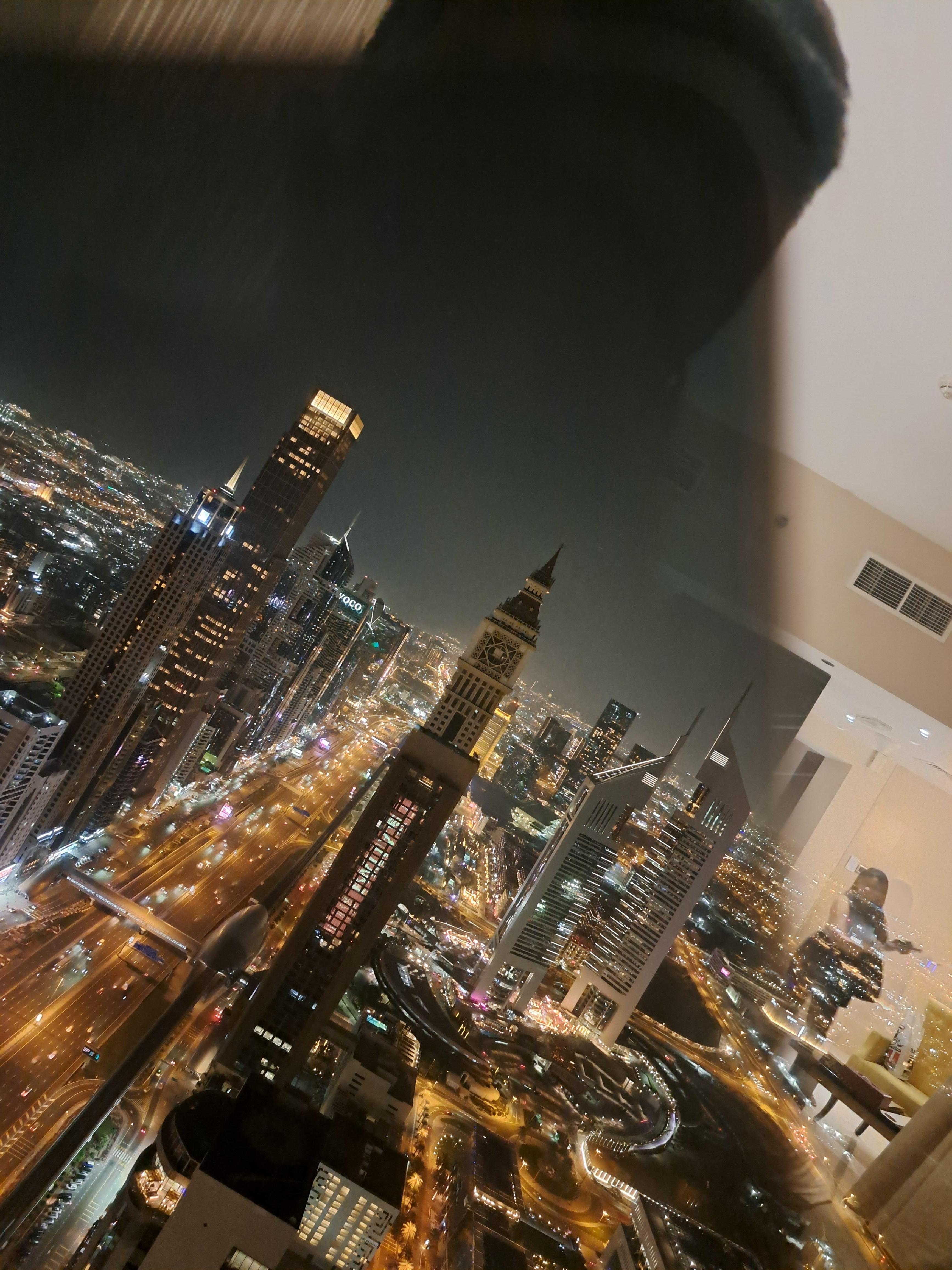 View from our room in 69th floor