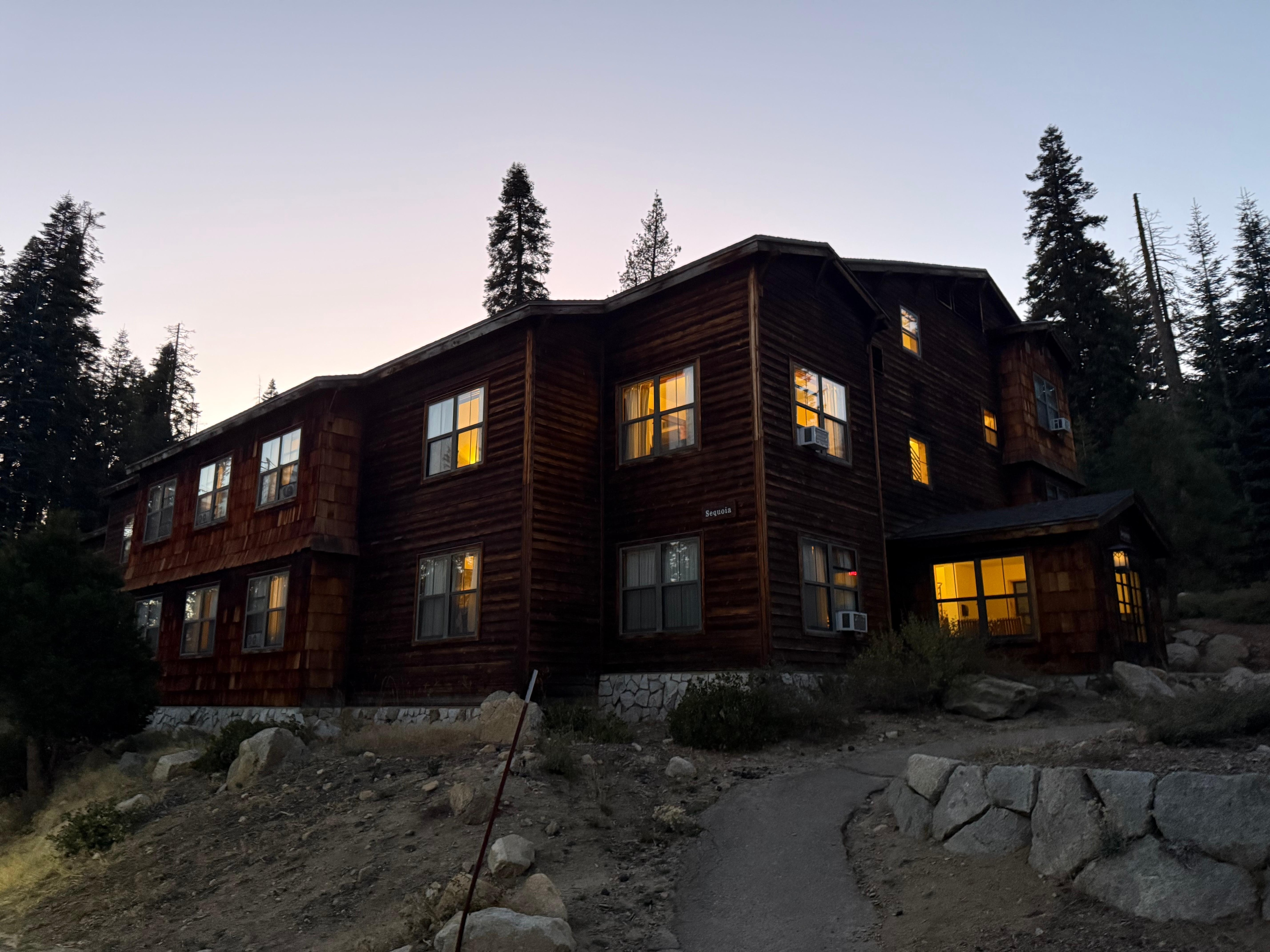 Stewart! The building we stayed!