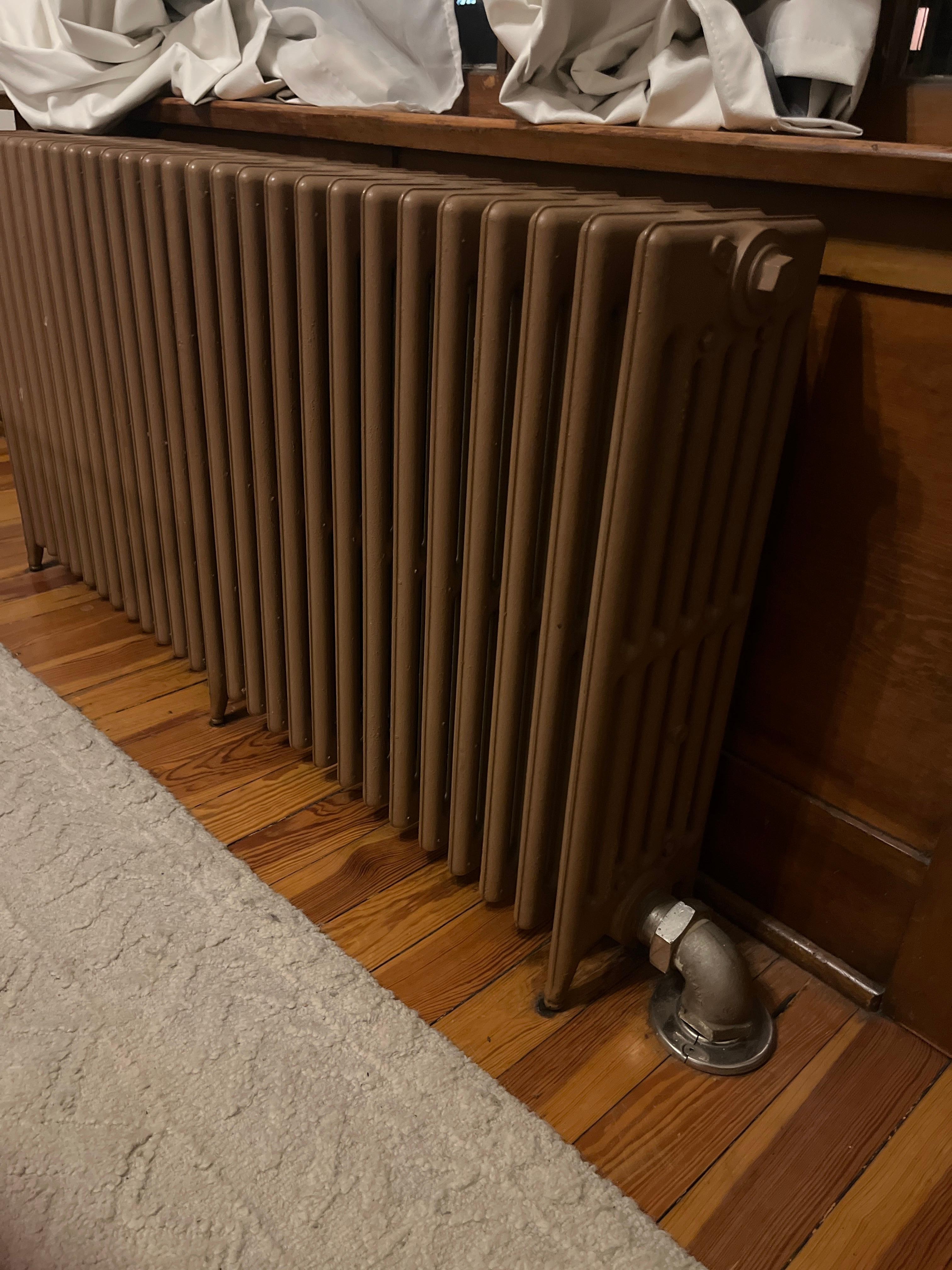 One of the heating units 