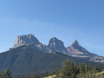 Three sisters at the three sisters peaks