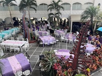 Hotel restaurant!