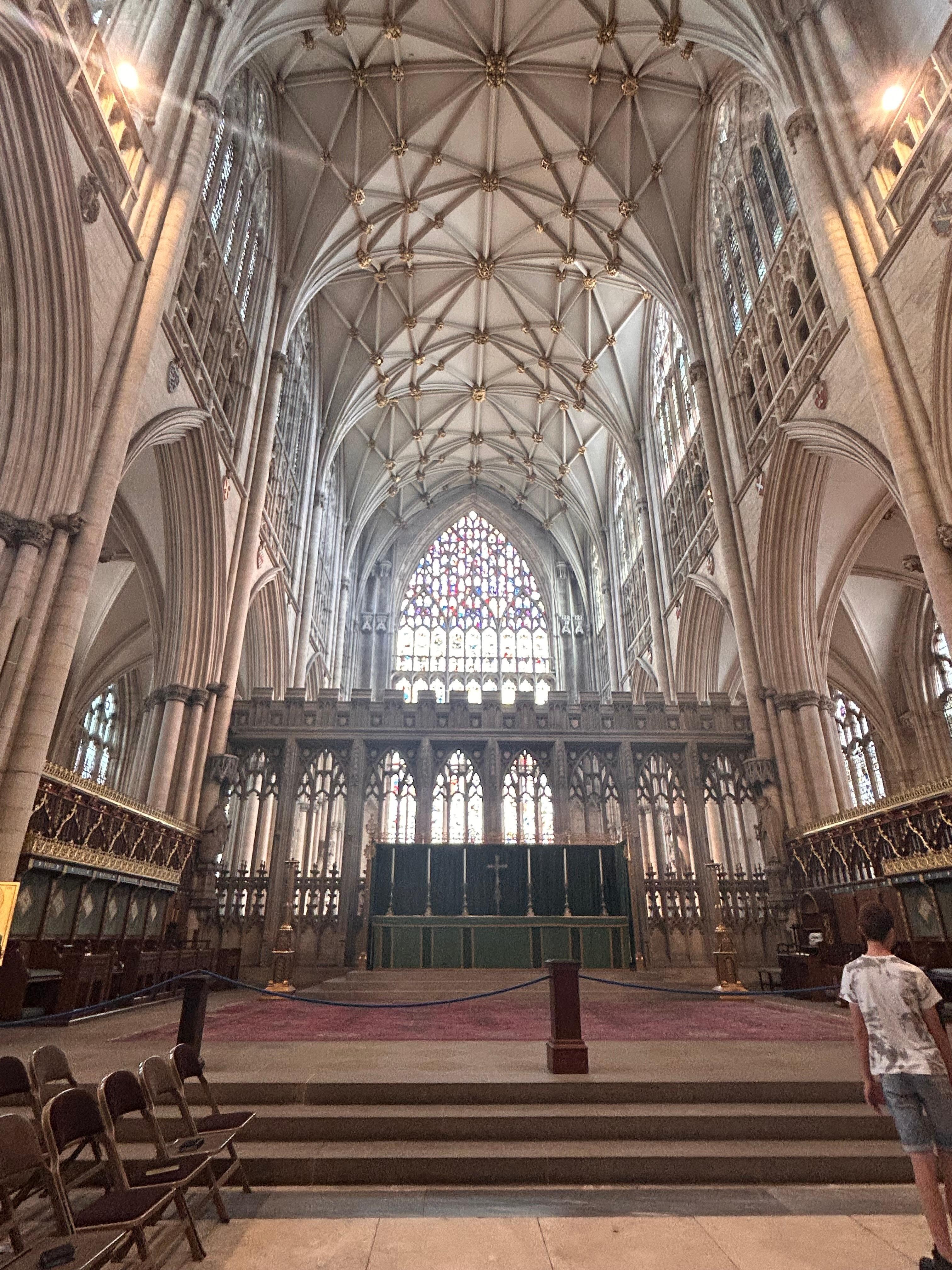 Inside York Minster