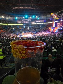 Lucha libre just a couple blocks away