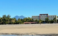 View of the property from the beach