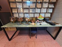 Nice breakfast. Fresh pastries. Plentiful