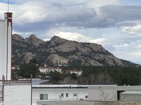 View from nearby Estes Park