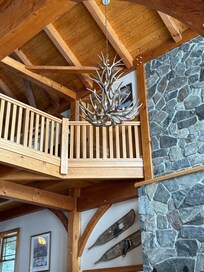 Looking up to the 2nd floor