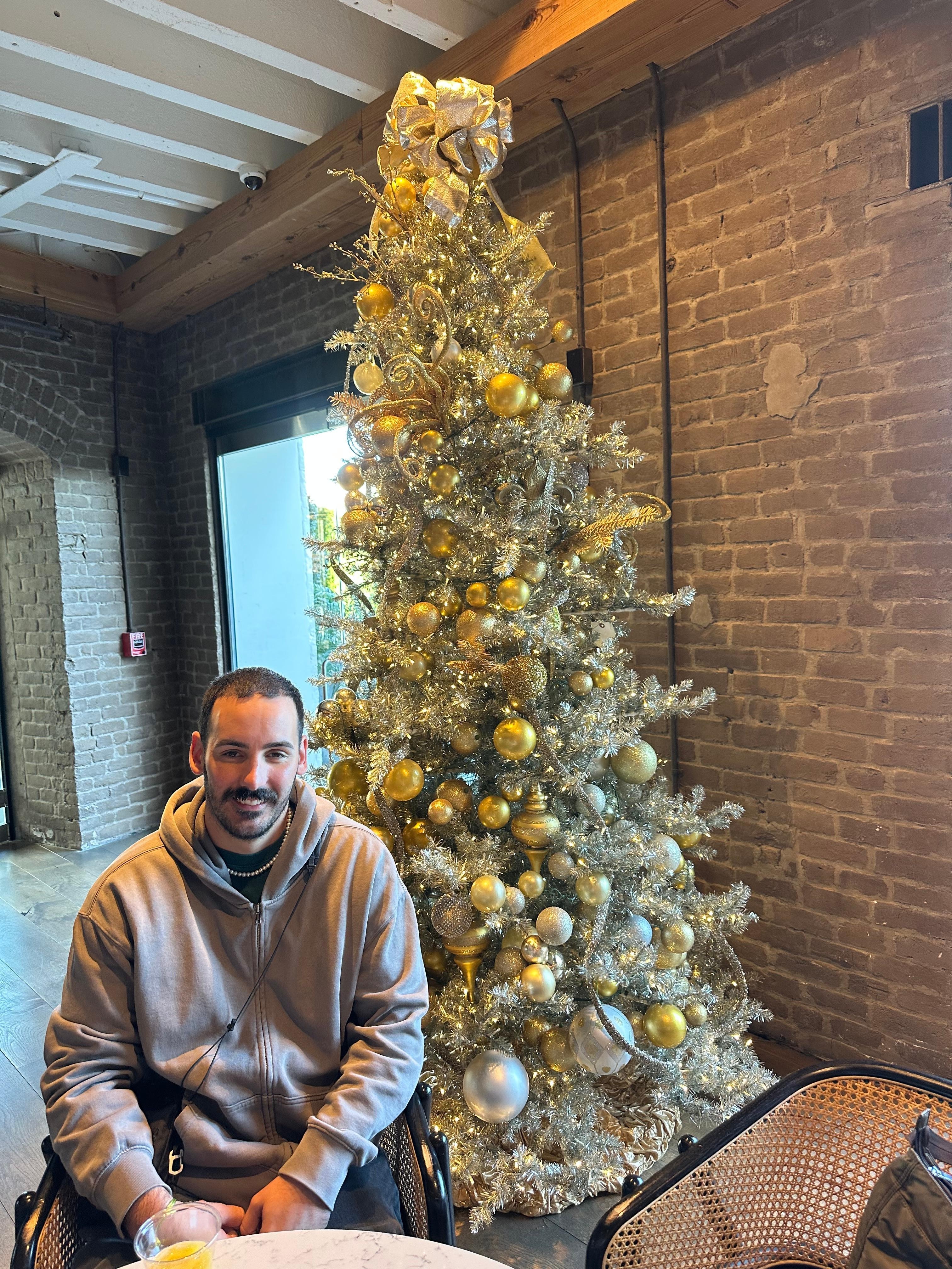 The hotels Xmas tree