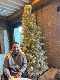 The hotels Xmas tree