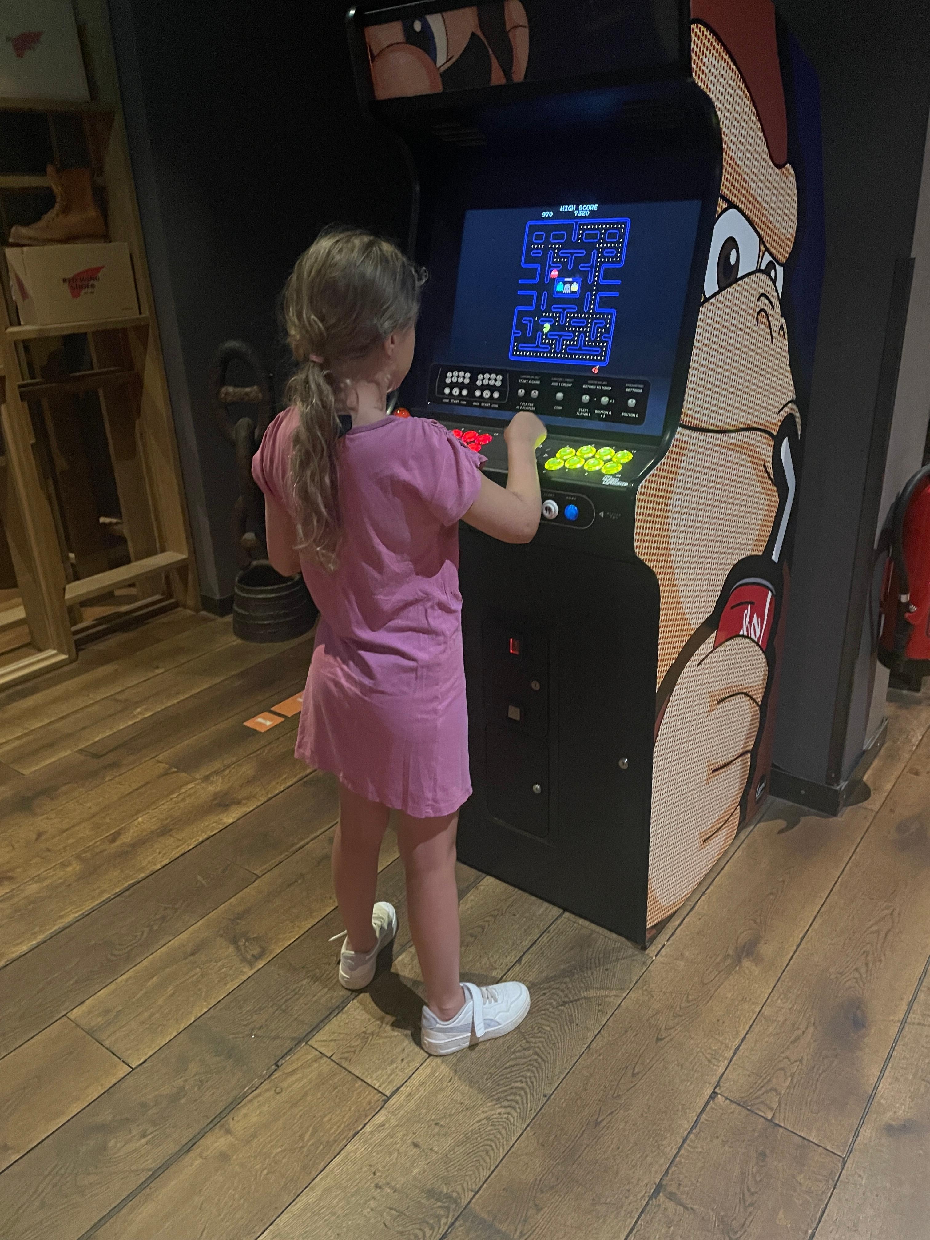 Gaming floor - new game each day! 