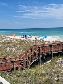 View from one of the balconies