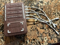 terrific little charging station for phones, iPads, kindles, etc.