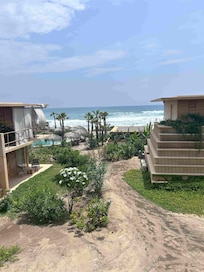 El mar siempre visible desde la habitación