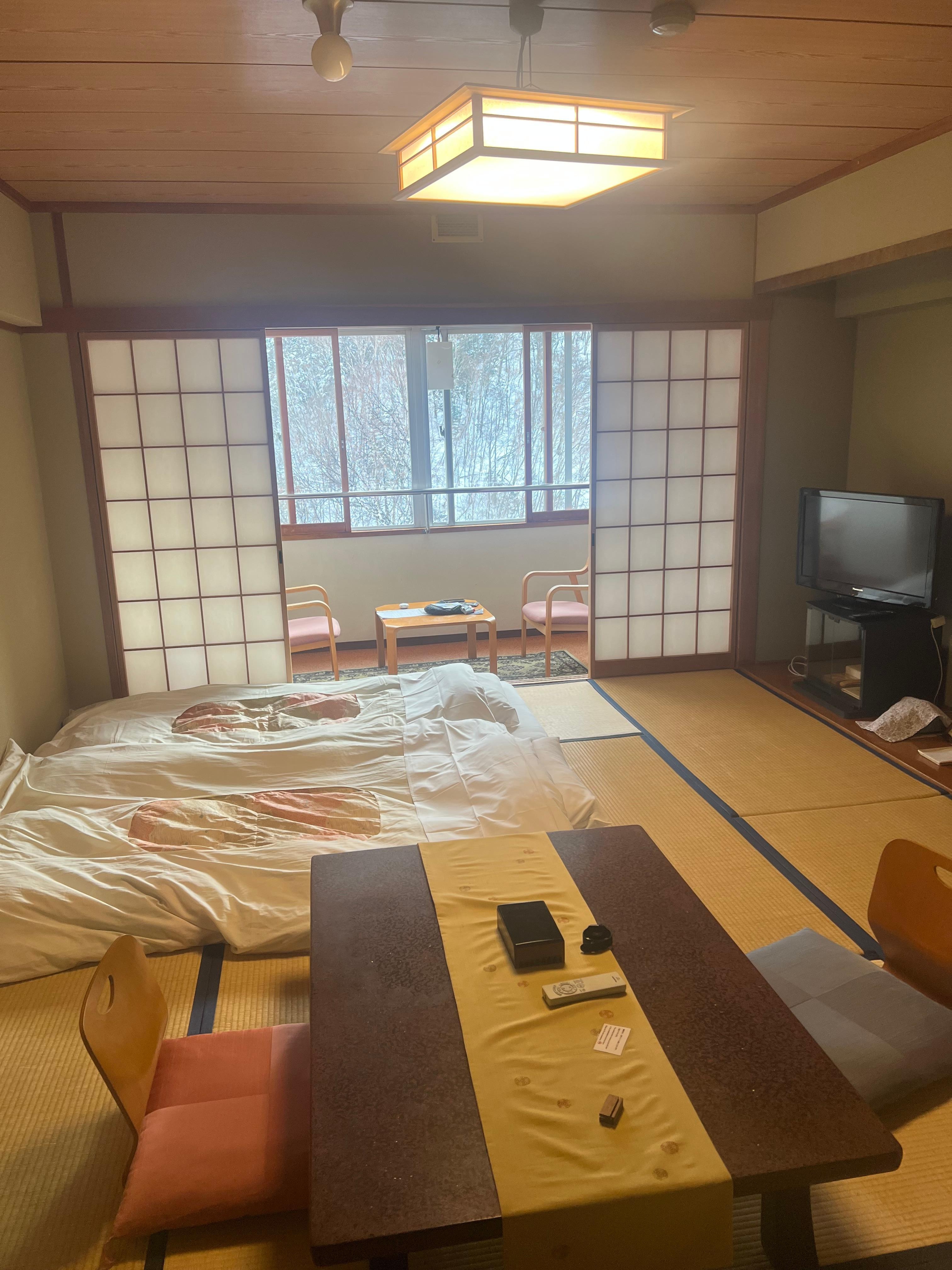 Beautifully appointed Japanese style room.