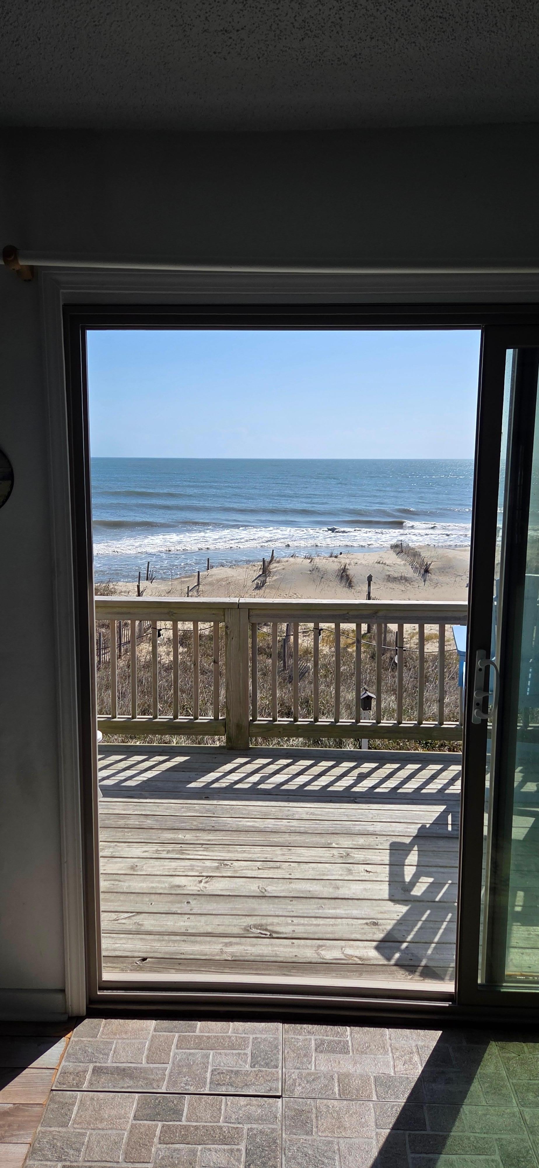 View from the living room.