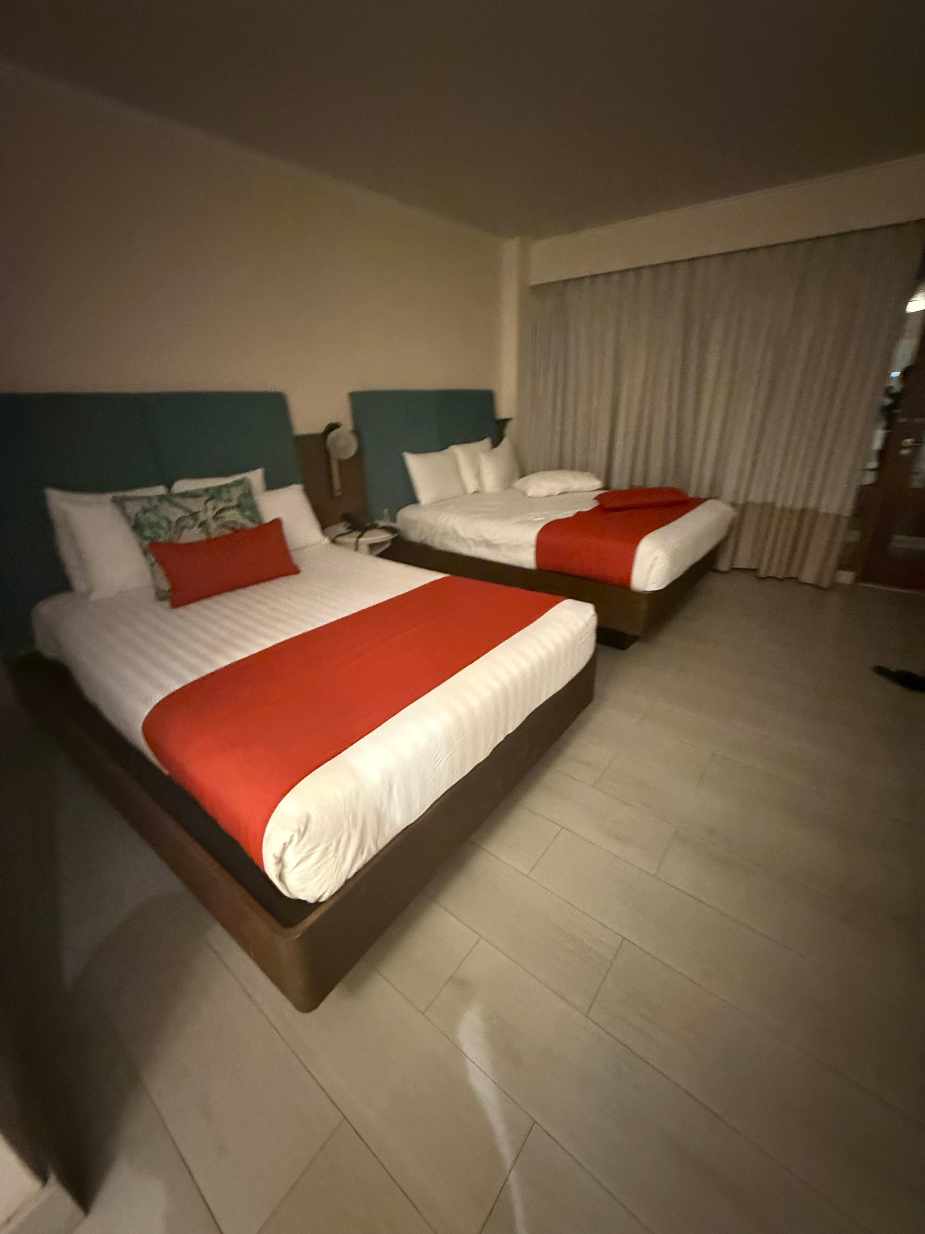 The beds were not comfortable.