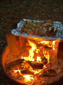 Cooking in the great outdoors