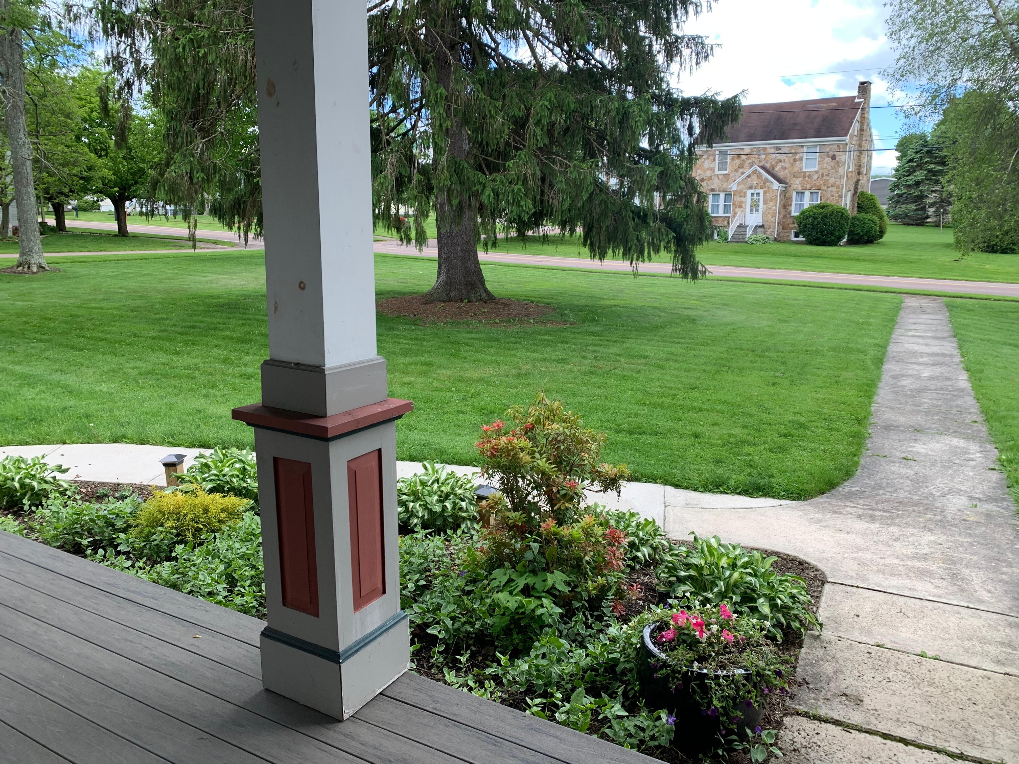 View from the front porch