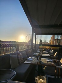 Rooftop breakfast