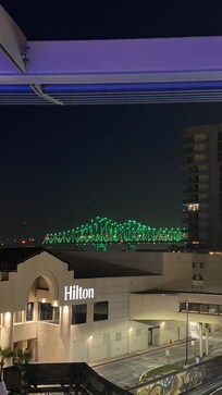 View from the pool