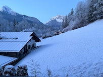 Blick aus dem Wohn/Esszimmer