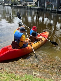 Great place to kayak. All supplies included