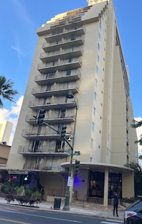 Front of hotel