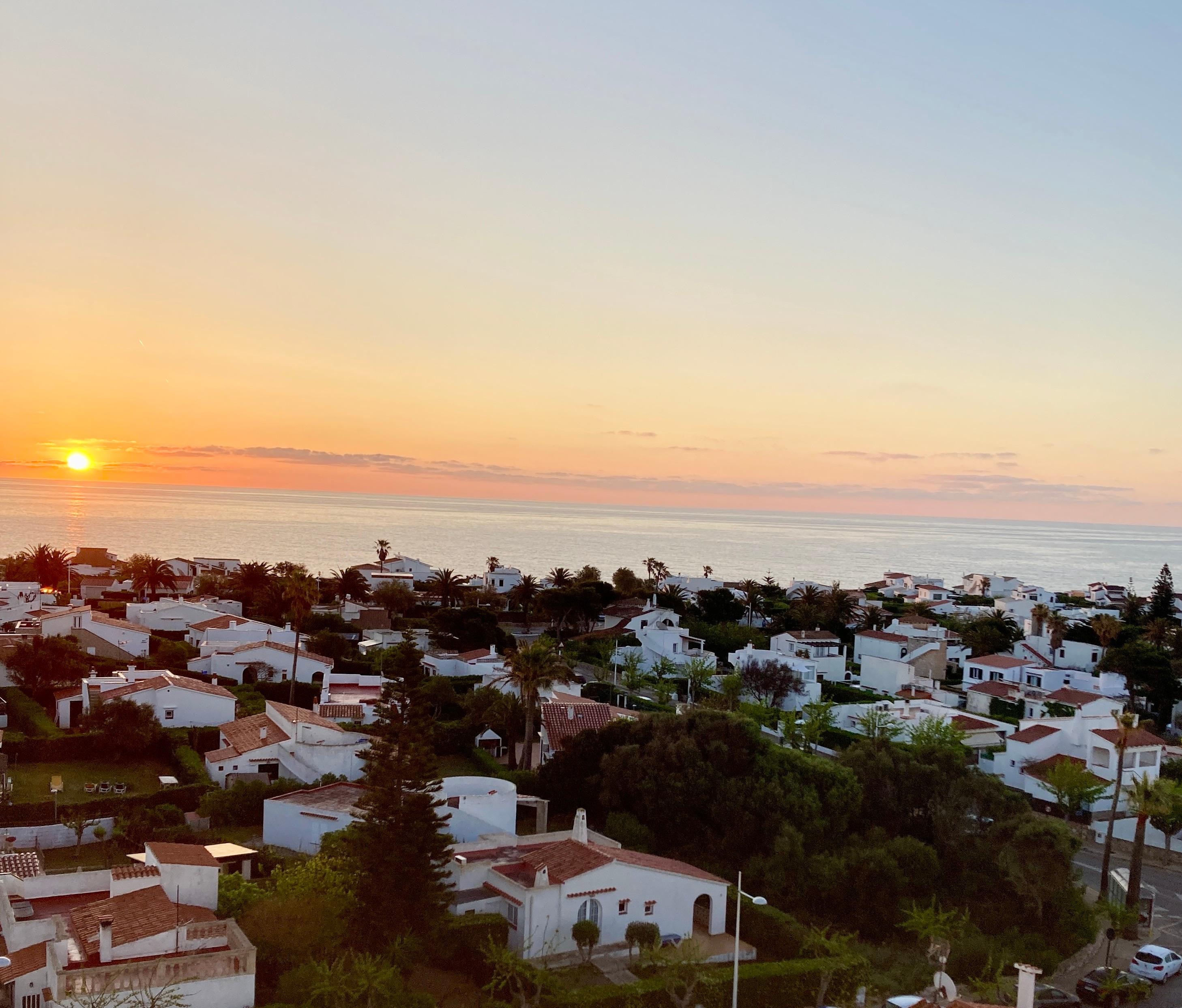 April Sunrise - view from balcony