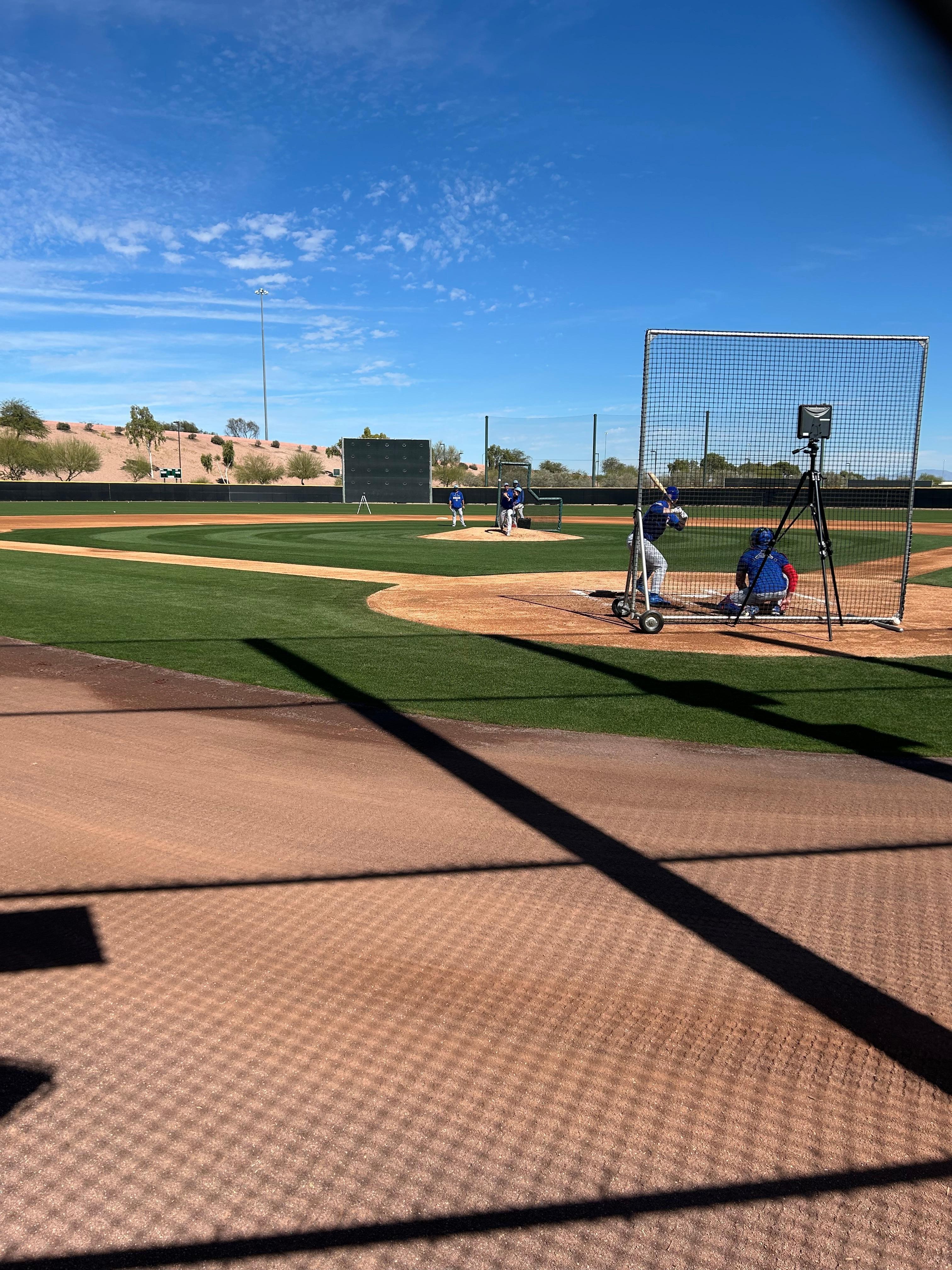 Sloan Field in Mesa for Cubs spring training 