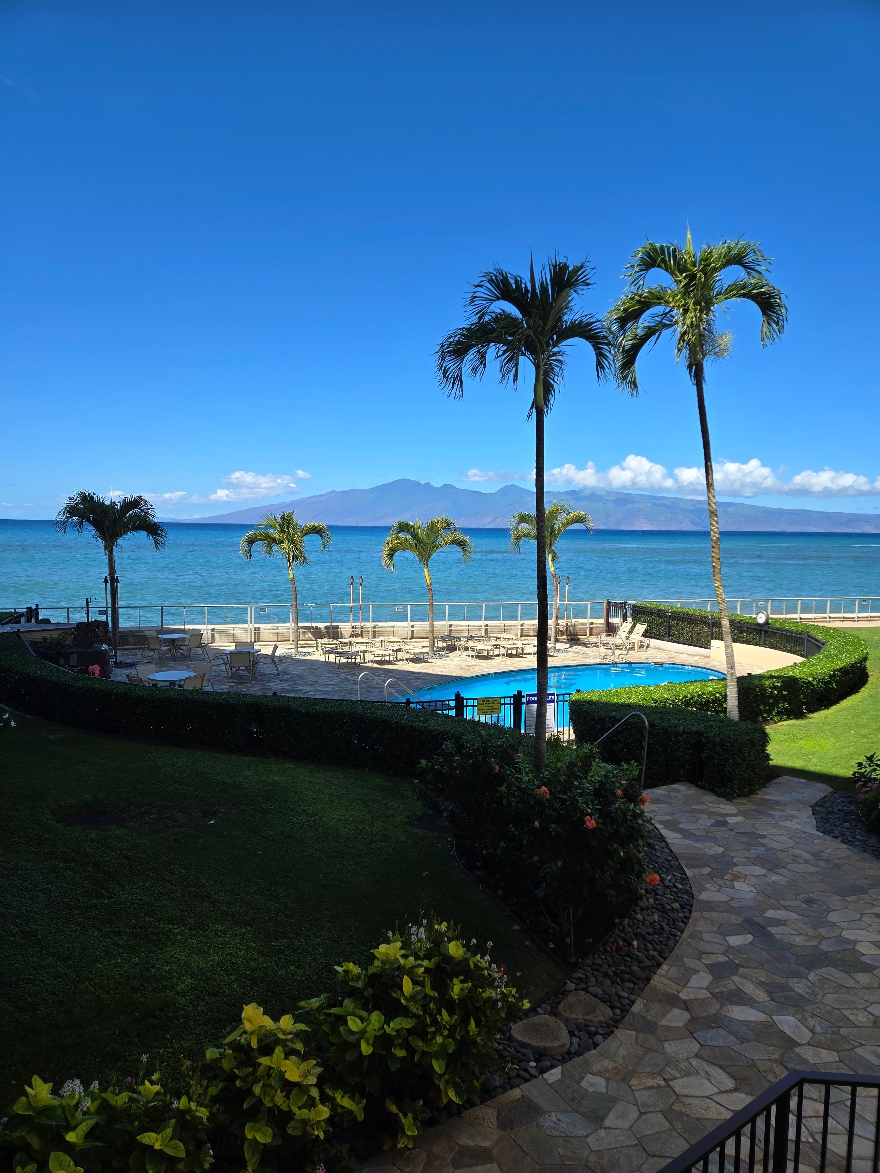 View from the lanai.
