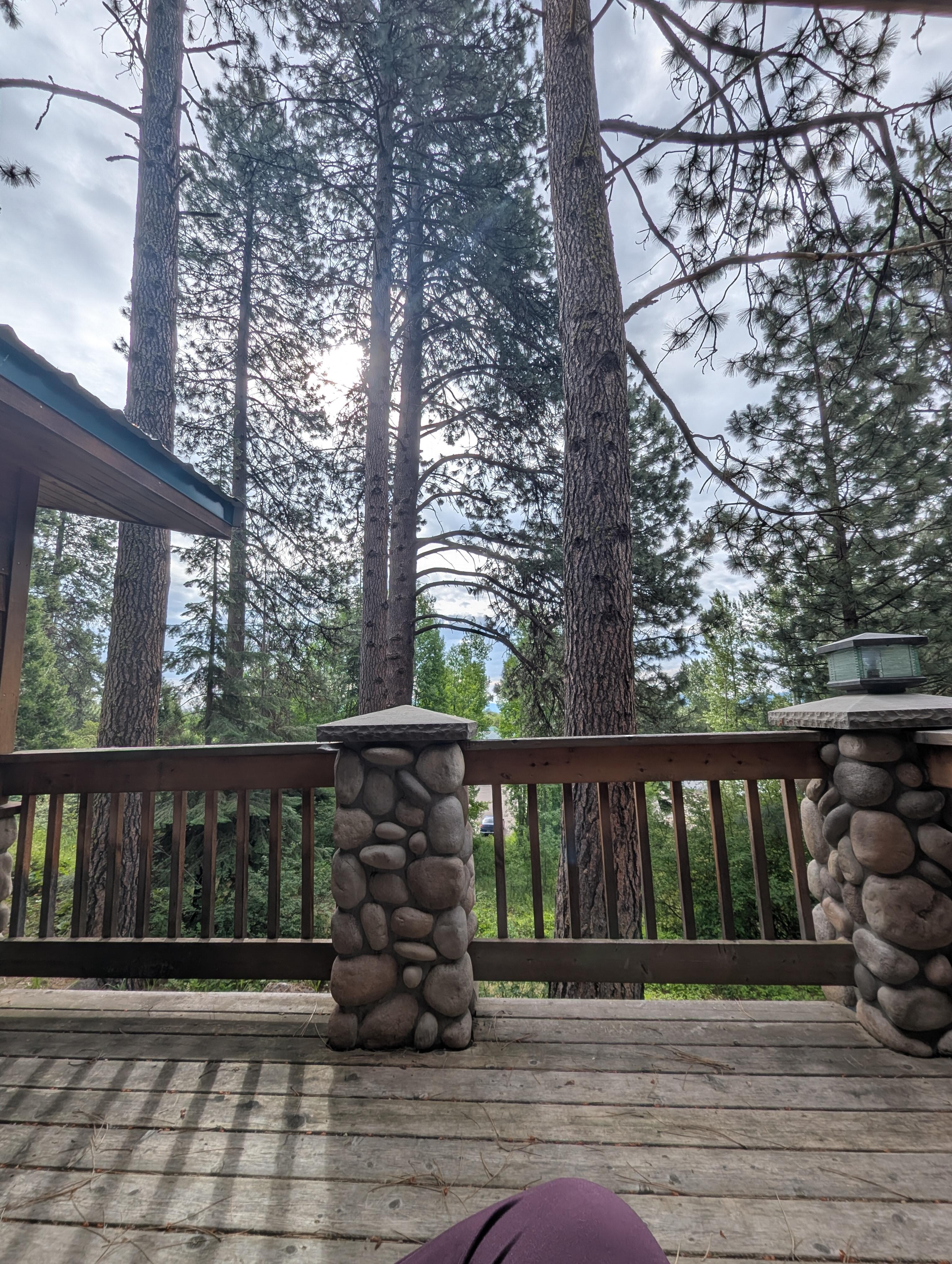 Balcony on cabin 2