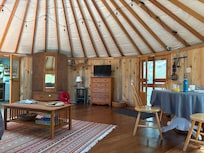 View from the bed