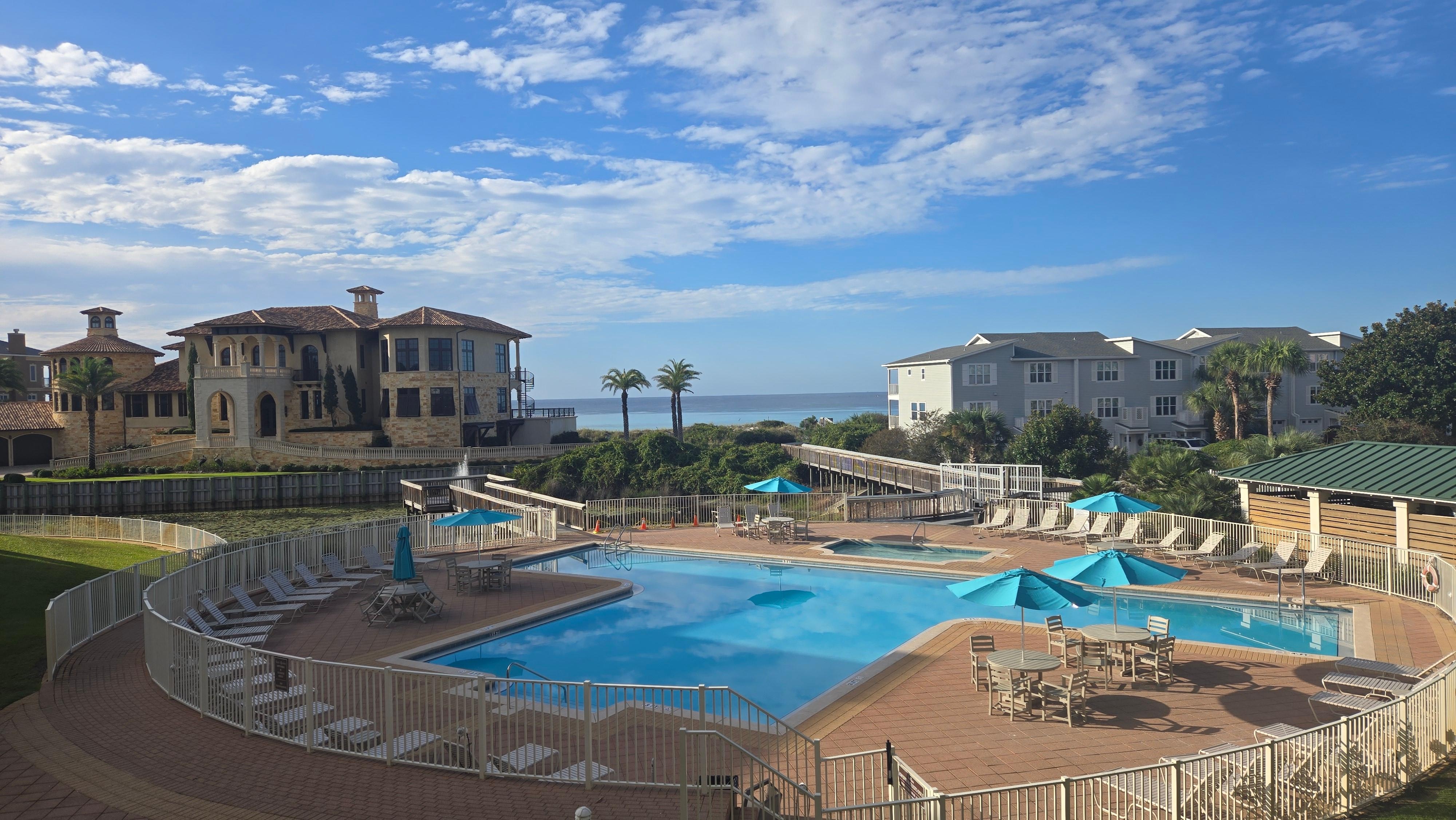 Morning view from balcony