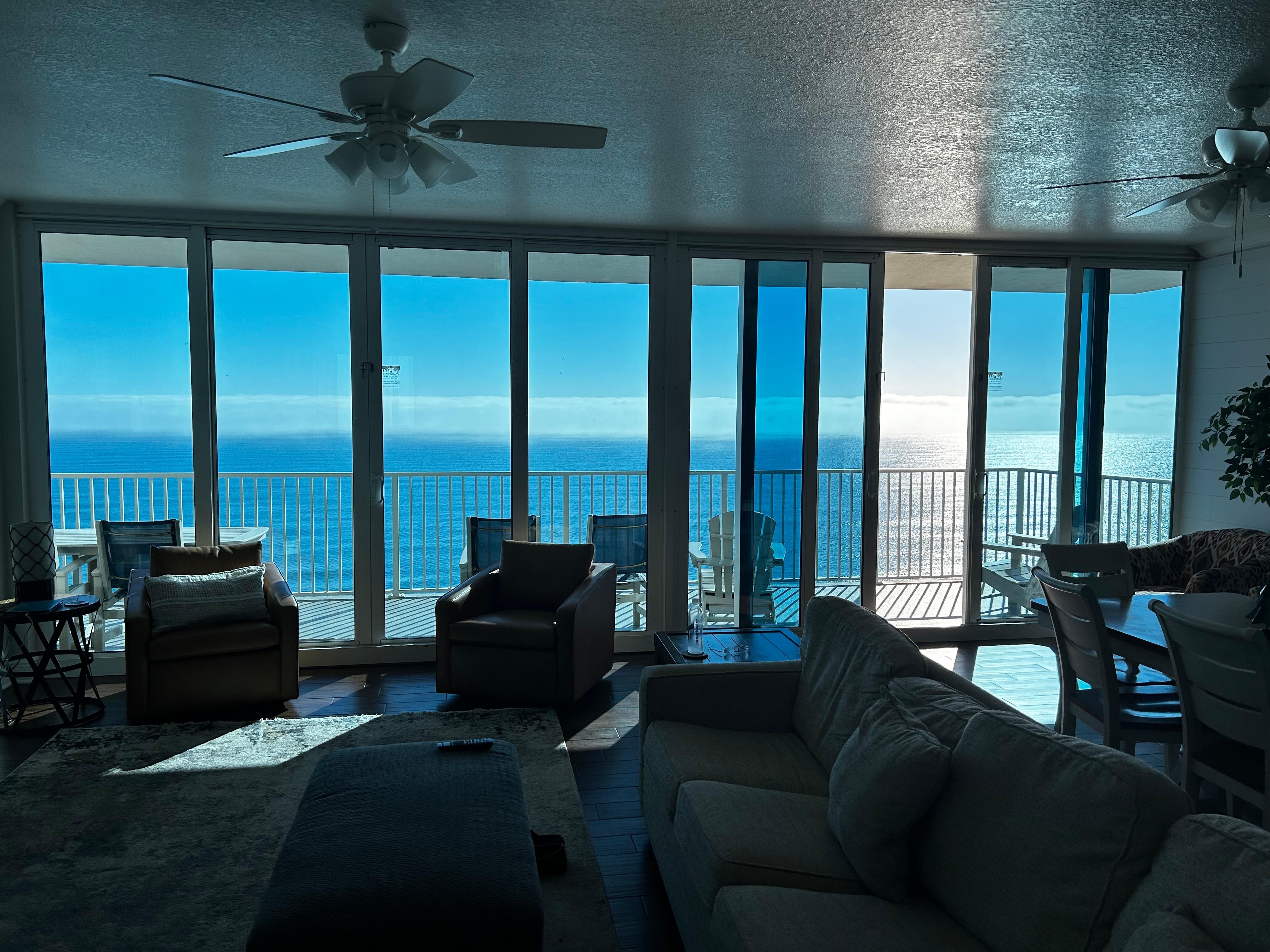 When the skies are clear, the views are stunning 