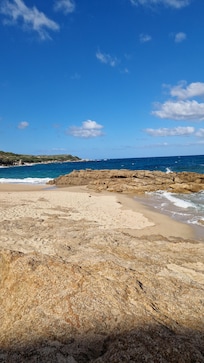 Plage privée de l'hôtel