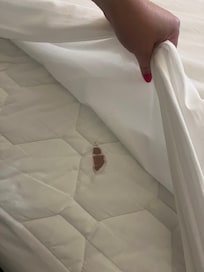 Colchón con sangre