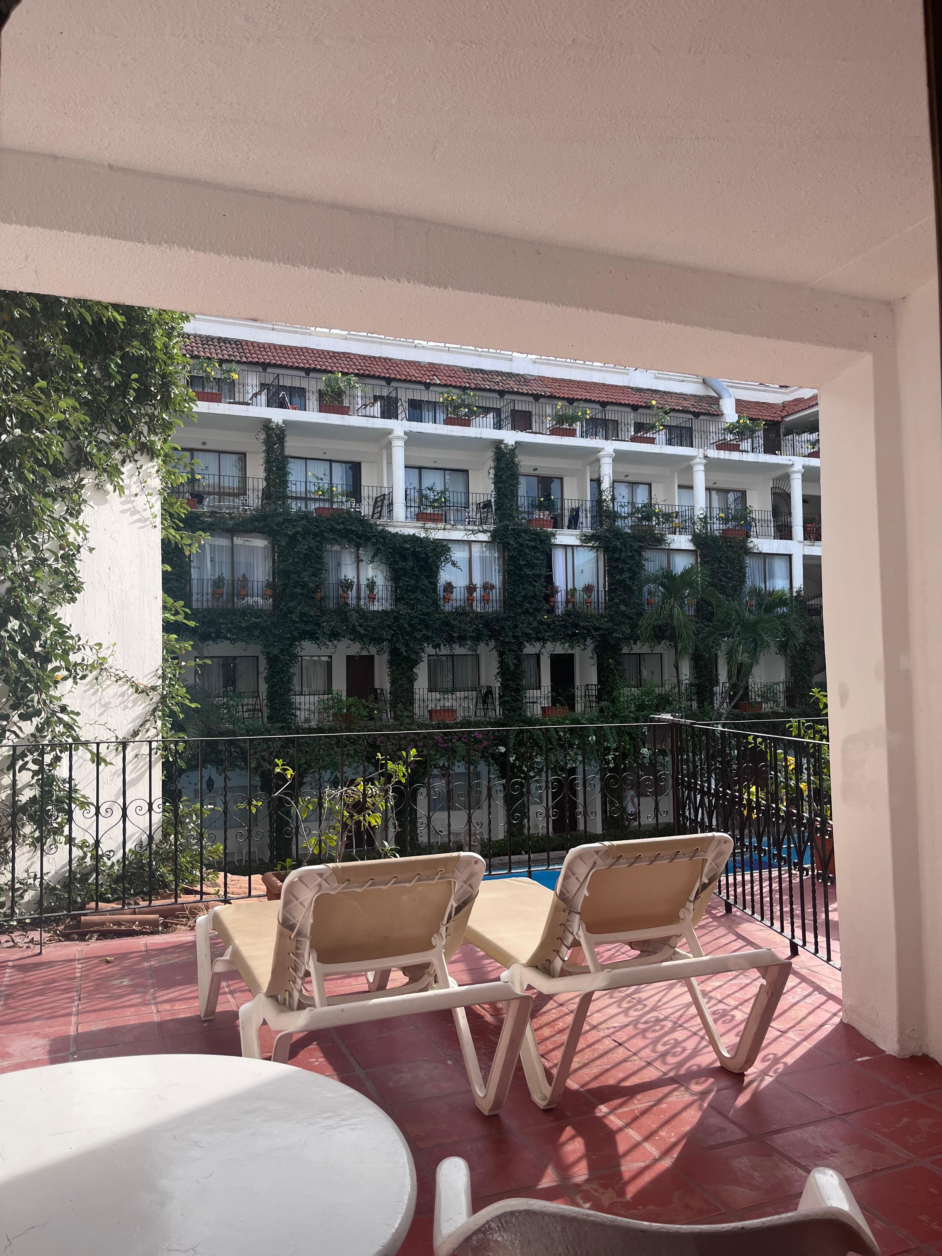 Superior double room patio