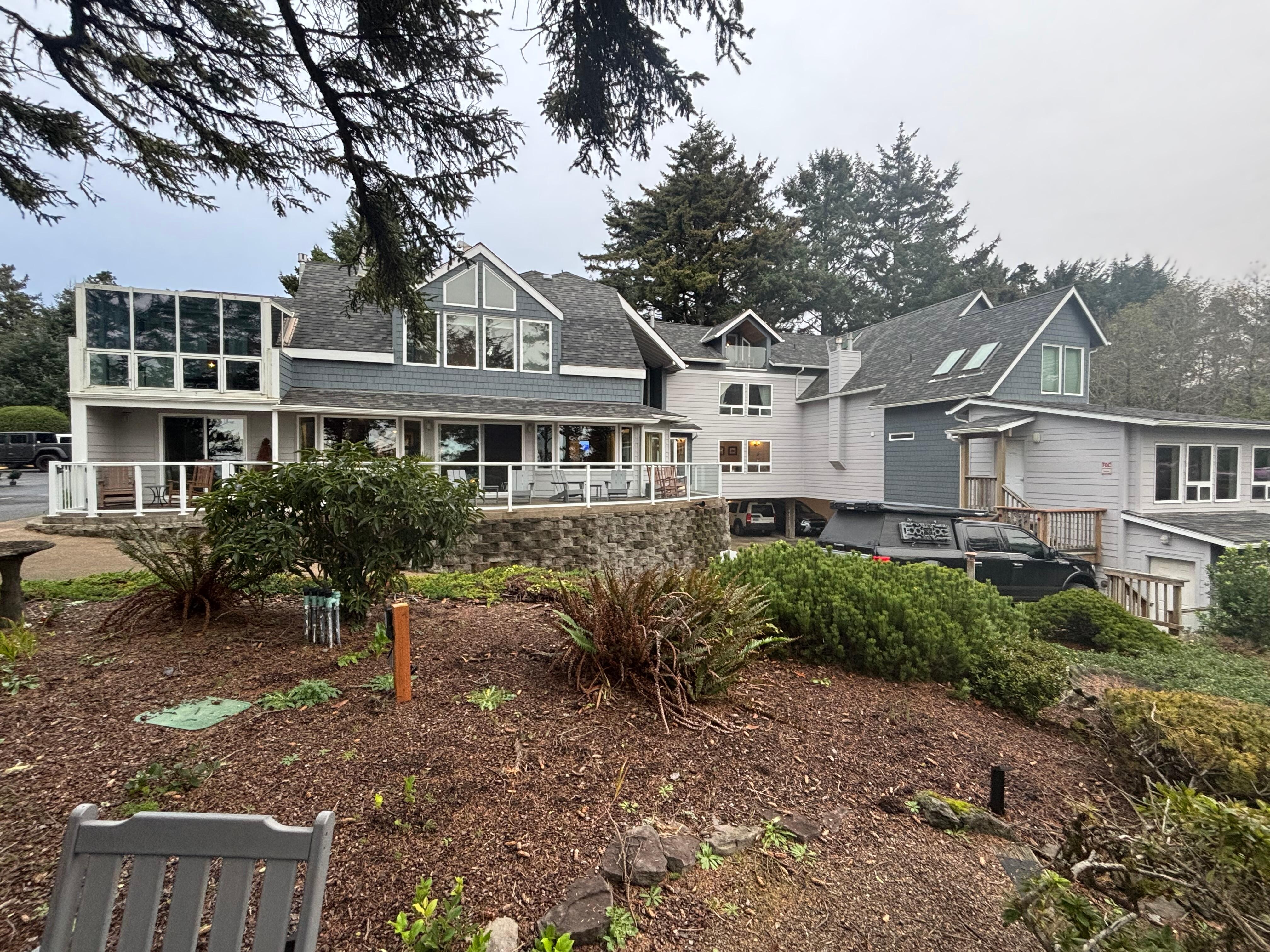 View of Ocean Shores property.
