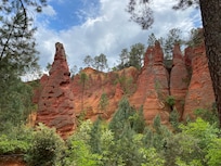 The ochre trail in Roussillon