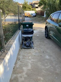 The BBQ area