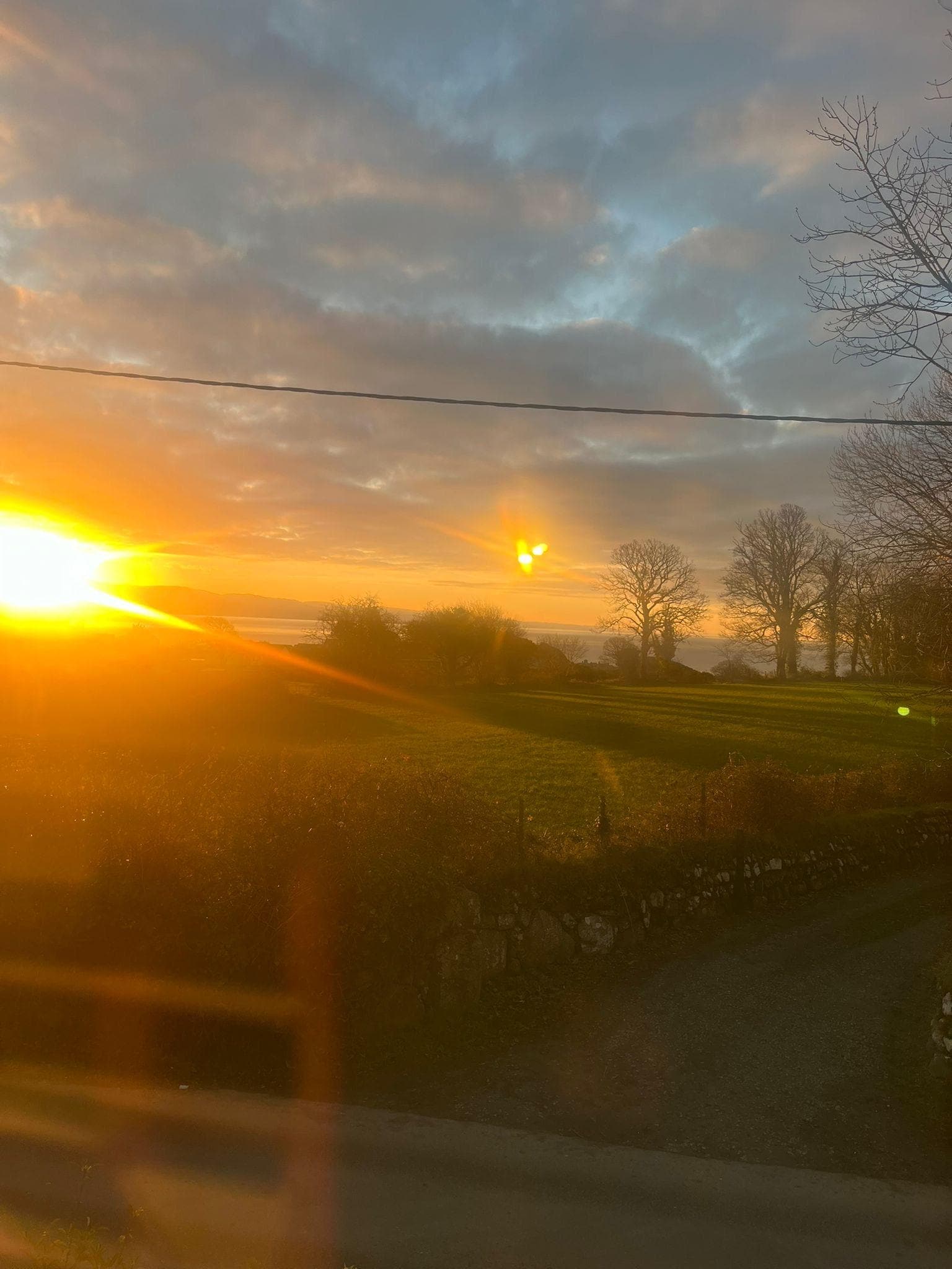 Sunrise from master bedroom 