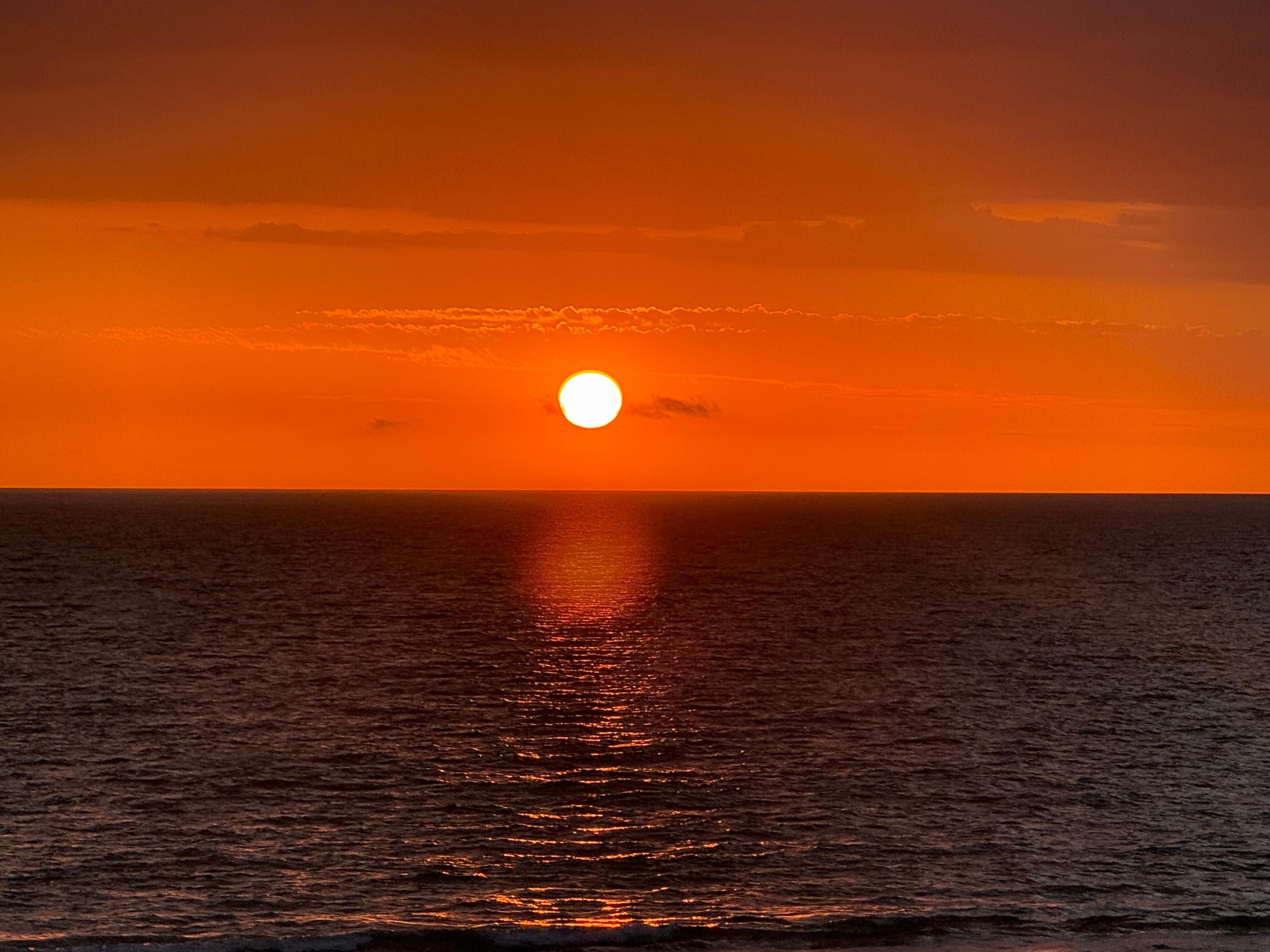 Taken from the balcony.  