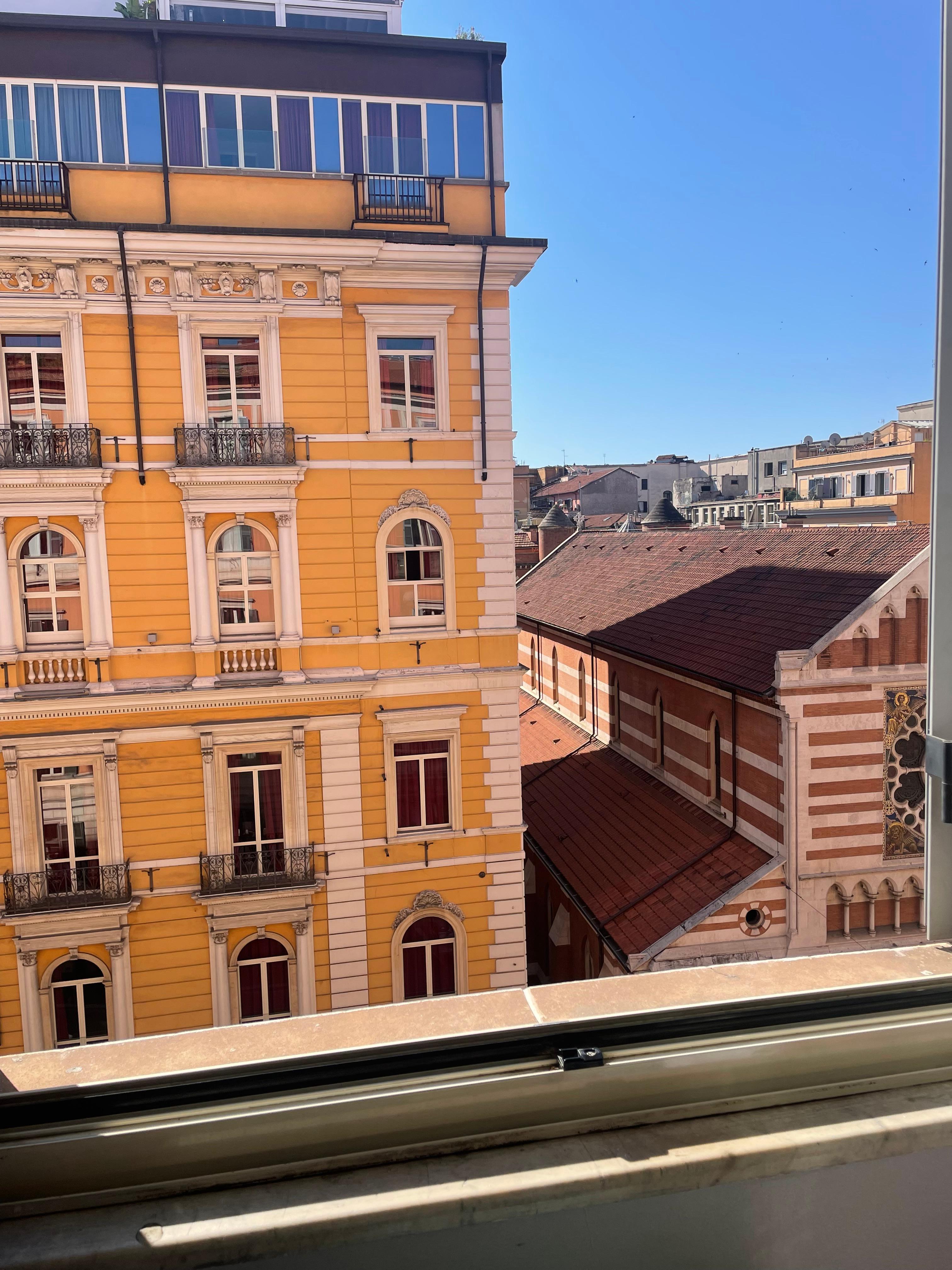 View from our window 🧡